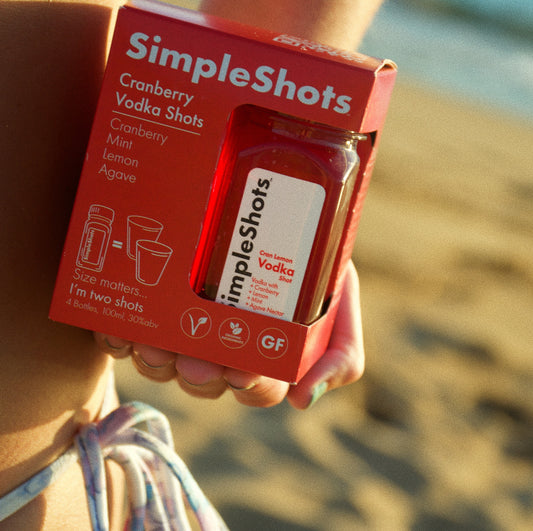 4-pack: Cran Lemon Vodka Shot --  $0.01 Shipping on ALL Orders!